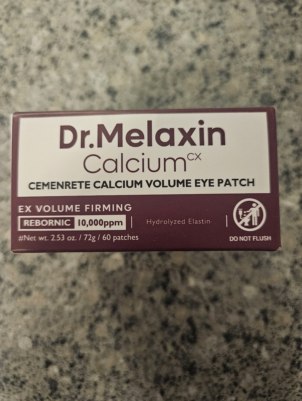 Calcium Volume Firming Eye Patches - Burgundy